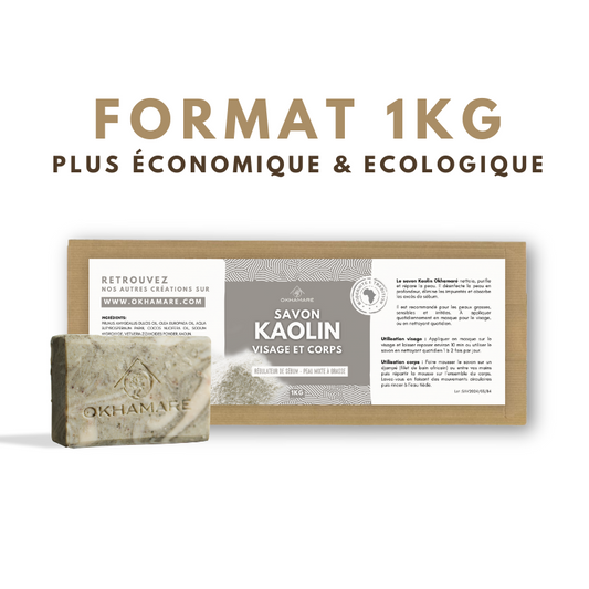 Format 1KG - Savon Kaolin