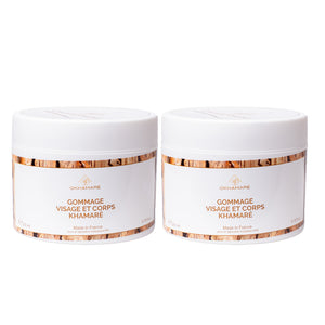 PACK - 2x250ml Face and body khamaré scrub