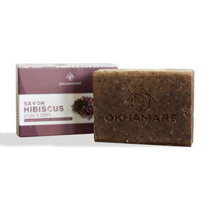 Hibiscus soap