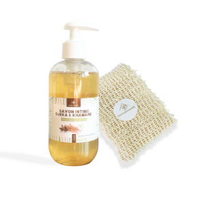 Pack Intimate Soap + Natural Glove