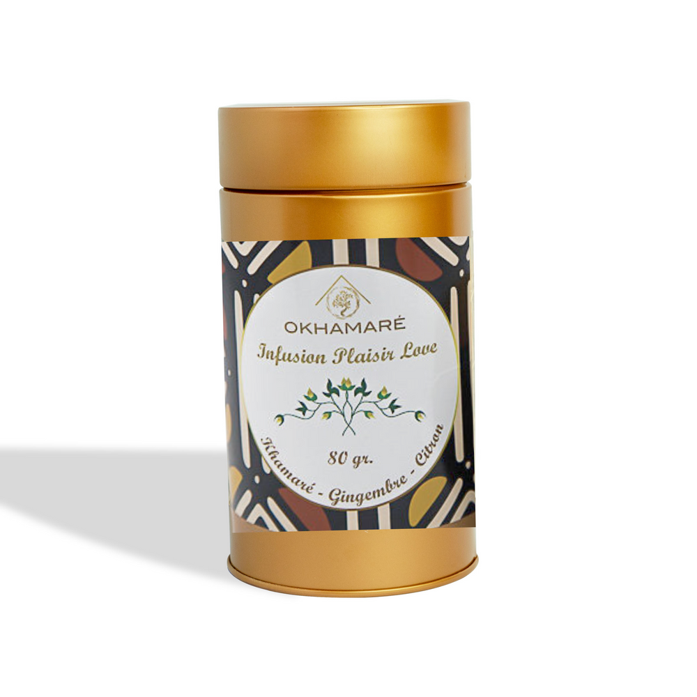 Infusion Plaisir Love (khamaré, citron, gingembre)