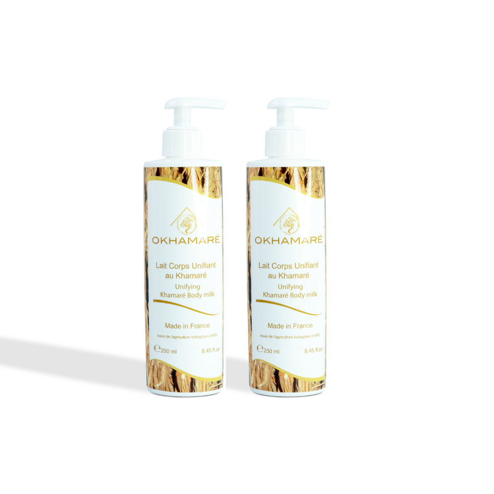 PACK - 2x400ml Lait Corporel Unifiant Au Khamaré